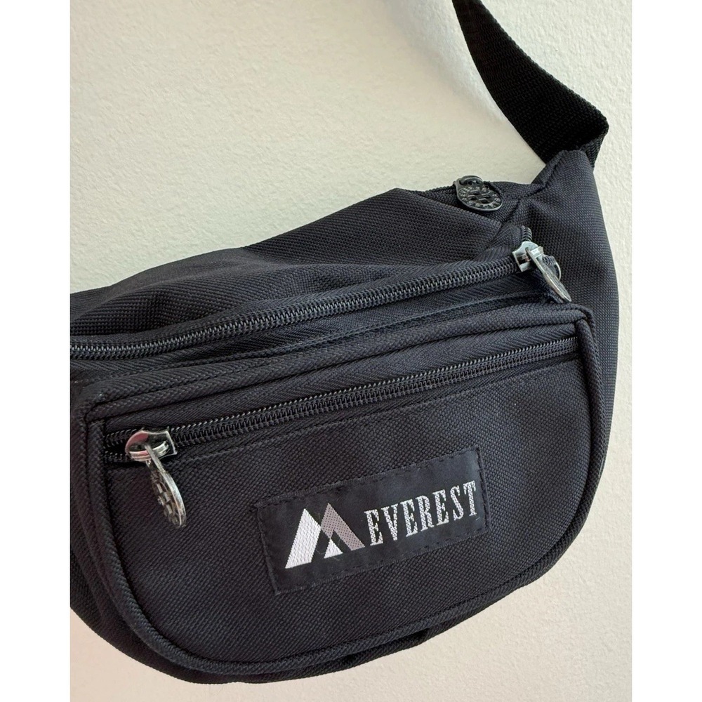Everest Signature Waist Pack - Medium, Black, One Size